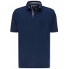 navy mercerized cotton polo Fynch Hatton shirt