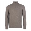 Barbour half zip beige