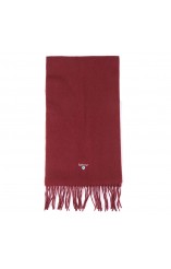 Red Barbour Mens Scarf 
