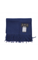 Blue Barbour Mens Scarf