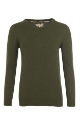 Womens Barbour Green Knitted Blouse 