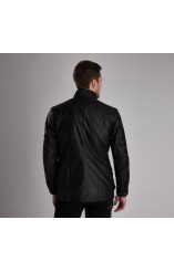 Black Leathery Barbour Jacket