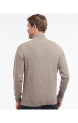 Grey Barbour Half Zip Beige