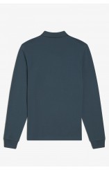 Blue Fred Perry Long Sleeve T-shirt 