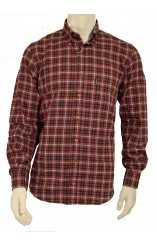 πουκάμισο καρώ κόκκινο Barbour