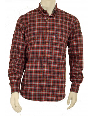 Red Checkered Barbour Shirt